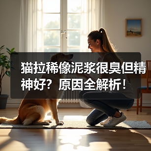 猫拉稀像泥浆很臭但精神好?原因全解析!(图1) 猫拉稀像泥浆很臭但精神好?原因全解析!(图1)