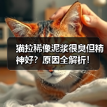 猫拉稀像泥浆很臭但精神好?原因全解析!(图4) 猫拉稀像泥浆很臭但精神好?原因全解析!(图4)