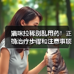 猫咪拉稀别乱用药!正确治疗步骤和注意事项全在这(图2) 猫咪拉稀别乱用药!正确治疗步骤和注意事项全在这(图2)