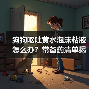 狗狗呕吐黄水泡沫粘液怎么办?常备药清单揭秘(图1) 狗狗呕吐黄水泡沫粘液怎么办?常备药清单揭秘(图1)