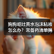 狗狗呕吐黄水泡沫粘液怎么办?常备药清单揭秘(图3) 狗狗呕吐黄水泡沫粘液怎么办?常备药清单揭秘(图3)