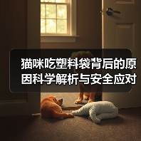 猫咪吃塑料袋背后的原因科学解析与安全应对方法(图4) 猫咪吃塑料袋背后的原因科学解析与安全应对方法(图4)