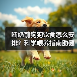 断奶前狗狗饮食怎么安排?科学喂养指南助健康成长(图1) 断奶前狗狗饮食怎么安排?科学喂养指南助健康成长(图1)