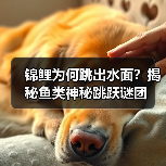 锦鲤为何跳出水面？揭秘鱼类神秘跳跃谜团（图1）