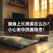 猫身上长跳蚤怎么办?小心家中跳蚤隐患!(图1) 猫身上长跳蚤怎么办?小心家中跳蚤隐患!(图1)