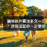 猫咪体外驱虫多久一次?这些误区你一定要避开!(图1) 猫咪体外驱虫多久一次?这些误区你一定要避开!(图1)