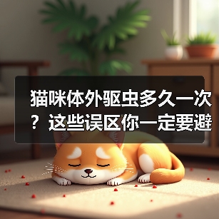 猫咪体外驱虫多久一次?这些误区你一定要避开!(图3) 猫咪体外驱虫多久一次?这些误区你一定要避开!(图3)