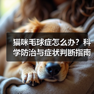 猫咪毛球症怎么办?科学防治与症状判断指南(图4) 猫咪毛球症怎么办?科学防治与症状判断指南(图4)