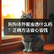 狗狗体外驱虫选什么药?正确方法省心省钱(图4) 狗狗体外驱虫选什么药?正确方法省心省钱(图4)