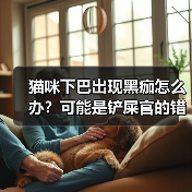 猫咪下巴出现黑痂怎么办?可能是铲屎官的错!(图4) 猫咪下巴出现黑痂怎么办?可能是铲屎官的错!(图4)