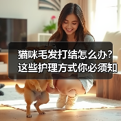 猫咪毛发打结怎么办?这些护理方式你必须知道(图1) 猫咪毛发打结怎么办?这些护理方式你必须知道(图1)
