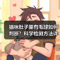 猫咪肚子里有毛球如何判断？科学检测方法详解（图1）