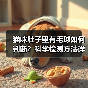 猫咪肚子里有毛球如何判断？科学检测方法详解（图2）