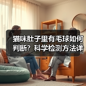 猫咪肚子里有毛球如何判断？科学检测方法详解（图4）