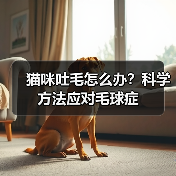 猫咪吐毛怎么办?科学方法应对毛球症(图2) 猫咪吐毛怎么办?科学方法应对毛球症(图2)
