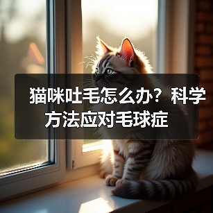 猫咪吐毛怎么办?科学方法应对毛球症(图3) 猫咪吐毛怎么办?科学方法应对毛球症(图3)