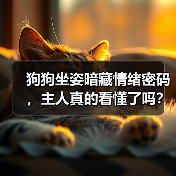 狗狗坐姿暗藏情绪密码,主人真的看懂了吗?(图2) 狗狗坐姿暗藏情绪密码,主人真的看懂了吗?(图2)