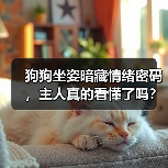 狗狗坐姿暗藏情绪密码,主人真的看懂了吗?(图1) 狗狗坐姿暗藏情绪密码,主人真的看懂了吗?(图1)