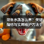 龙鱼水质怎么养?关键指标与实用维护方法全解析(图1) 龙鱼水质怎么养?关键指标与实用维护方法全解析(图1)