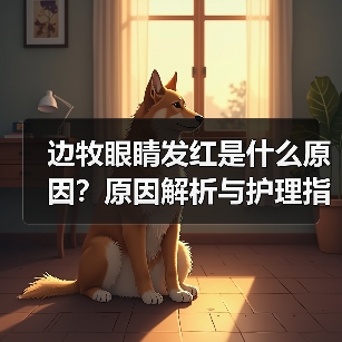 边牧眼睛发红是什么原因?原因解析与护理指南(图1) 边牧眼睛发红是什么原因?原因解析与护理指南(图1)