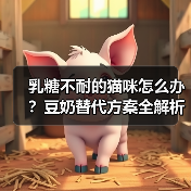 乳糖不耐的猫咪怎么办?豆奶替代方案全解析(图2) 乳糖不耐的猫咪怎么办?豆奶替代方案全解析(图2)
