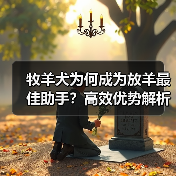 牧羊犬为何成为放羊最佳助手?高效优势解析(图2) 牧羊犬为何成为放羊最佳助手?高效优势解析(图2)
