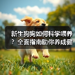 新生狗狗如何科学喂养?全面指南助你养成健康习惯(图3) 新生狗狗如何科学喂养?全面指南助你养成健康习惯(图3)