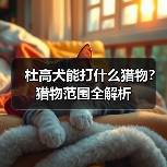 杜高犬能打什么猎物?猎物范围全解析(图4) 杜高犬能打什么猎物?猎物范围全解析(图4)