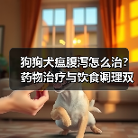狗狗犬瘟腹泻怎么治?药物治疗与饮食调理双管齐下(图4) 狗狗犬瘟腹泻怎么治?药物治疗与饮食调理双管齐下(图4)