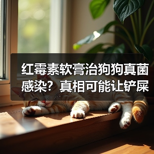 红霉素软膏治狗狗真菌感染？真相可能让铲屎官震惊！（图1）