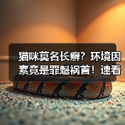 猫咪莫名长癣?环境因素竟是罪魁祸首!速看关键点(图3) 猫咪莫名长癣?环境因素竟是罪魁祸首!速看关键点(图3)