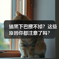 猫黑下巴擦不掉?这些原因你都注意了吗?(图2) 猫黑下巴擦不掉?这些原因你都注意了吗?(图2)