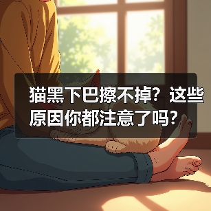 猫黑下巴擦不掉?这些原因你都注意了吗?(图1) 猫黑下巴擦不掉?这些原因你都注意了吗?(图1)