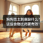 狗狗吃土到底缺什么?这些食物比药更有效!(图3) 狗狗吃土到底缺什么?这些食物比药更有效!(图3)