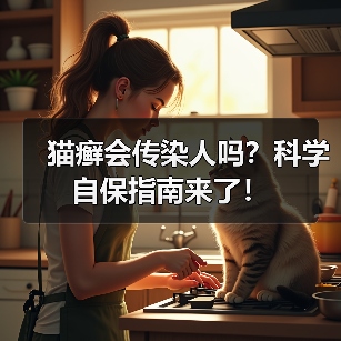 猫癣会传染人吗?科学自保指南来了!(图2) 猫癣会传染人吗?科学自保指南来了!(图2)