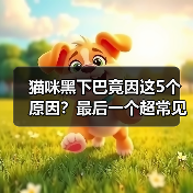 猫咪黑下巴竟因这5个原因?最后一个超常见却被忽视!(图1) 猫咪黑下巴竟因这5个原因?最后一个超常见却被忽视!(图1)