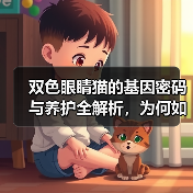 双色眼睛猫的基因密码与养护全解析,为何如此迷人?(图1) 双色眼睛猫的基因密码与养护全解析,为何如此迷人?(图1)
