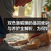 双色眼睛猫的基因密码与养护全解析,为何如此迷人?(图3) 双色眼睛猫的基因密码与养护全解析,为何如此迷人?(图3)