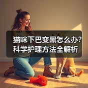 猫咪下巴变黑怎么办?科学护理方法全解析(图1) 猫咪下巴变黑怎么办?科学护理方法全解析(图1)