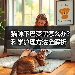 猫咪下巴变黑怎么办?科学护理方法全解析(图4) 猫咪下巴变黑怎么办?科学护理方法全解析(图4)