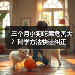 三个月小狗吃屎危害大?科学方法快速纠正(图1) 三个月小狗吃屎危害大?科学方法快速纠正(图1)