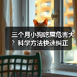 三个月小狗吃屎危害大?科学方法快速纠正(图3) 三个月小狗吃屎危害大?科学方法快速纠正(图3)