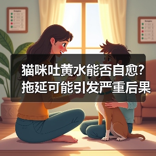 猫咪吐黄水能否自愈?拖延可能引发严重后果(图2) 猫咪吐黄水能否自愈?拖延可能引发严重后果(图2)
