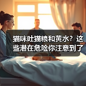 猫咪吐猫粮和黄水?这些潜在危险你注意到了吗?(图1) 猫咪吐猫粮和黄水?这些潜在危险你注意到了吗?(图1)