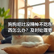 狗狗呕吐没精神不吃东西怎么办?及时处理要点(图3) 狗狗呕吐没精神不吃东西怎么办?及时处理要点(图3)