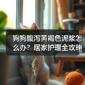 狗狗腹泻黄褐色泥浆怎么办?居家护理全攻略(图3) 狗狗腹泻黄褐色泥浆怎么办?居家护理全攻略(图3)