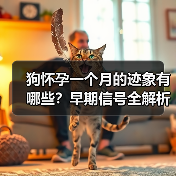 狗怀孕一个月的迹象有哪些?早期信号全解析(图4) 狗怀孕一个月的迹象有哪些?早期信号全解析(图4)
