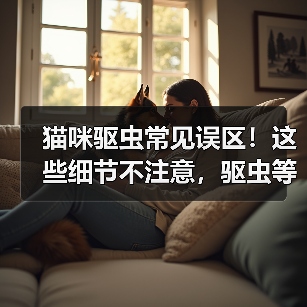 猫咪驱虫常见误区!这些细节不注意,驱虫等于白做?(图3) 猫咪驱虫常见误区!这些细节不注意,驱虫等于白做?(图3)