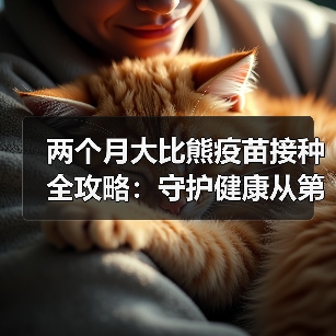 两个月大比熊疫苗接种全攻略:守护健康从第一针开始(图2) 两个月大比熊疫苗接种全攻略:守护健康从第一针开始(图2)