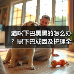猫咪下巴黑黑的怎么办?黑下巴成因及护理全解析(图2) 猫咪下巴黑黑的怎么办?黑下巴成因及护理全解析(图2)